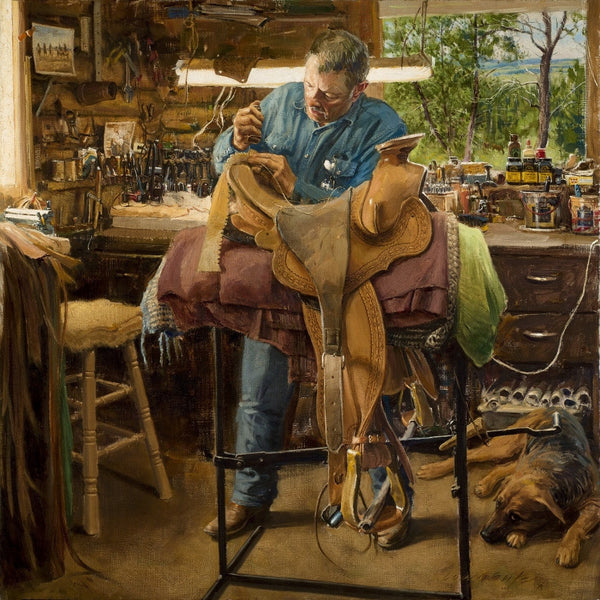 "Bill Allison - Saddle Maker - Roundup, MT"