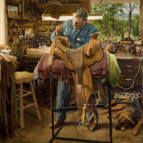 "Bill Allison - Saddle Maker - Roundup, MT"