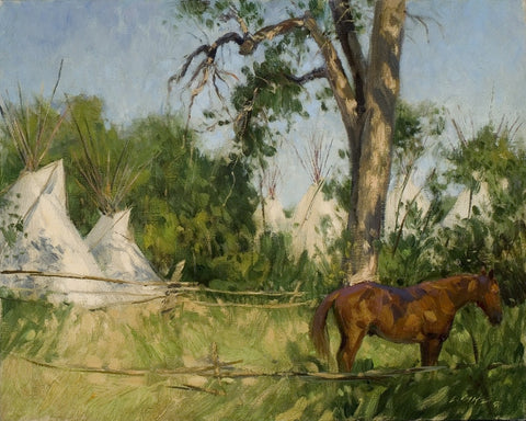 "Camp Under the Cottonwoods"