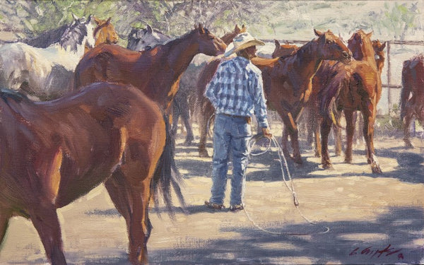 "Catching A Fresh Mount"