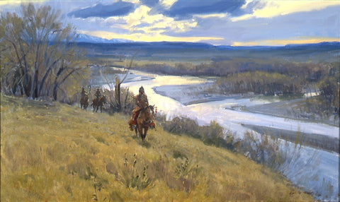 "Crows Along The Yellowstone"