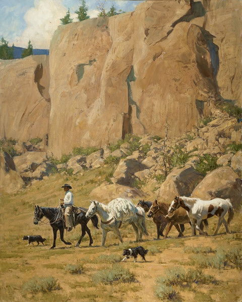 "Down The Canyon Trail"