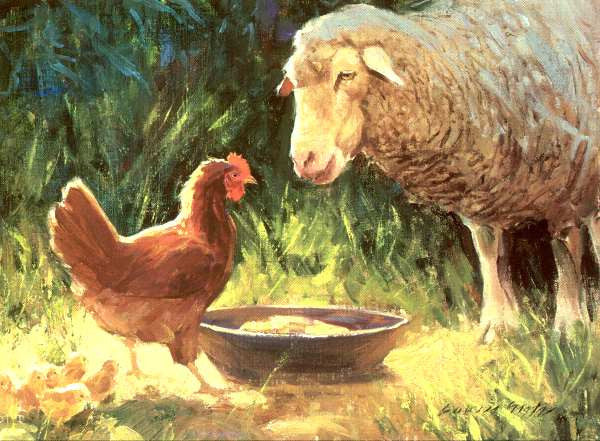 "Oh No, Not Ewe Again!"