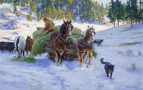 "The Feed Team On Frosty Creek"