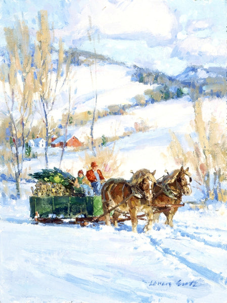 "Wood For The Hearth And A Yuletide Tree"